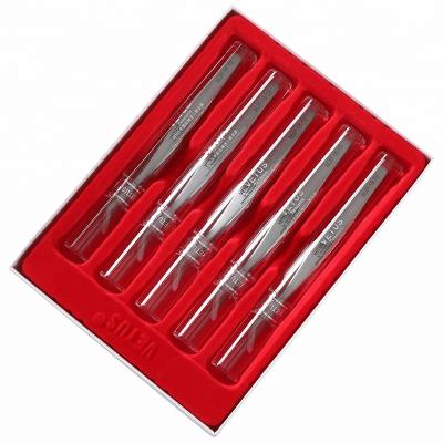 China Switzerland VETUS MJP Series Antimagnetic Eyelash Extension Tweezers Standard Eyelash Extension Tweezers for sale