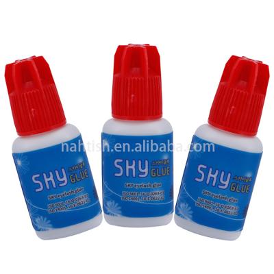 China For Professional Latex 5ml Eyelash Extension Black Eyelash Extension Sky Eyelash Extensions Glue Free Glue Quick Drying Glue for sale