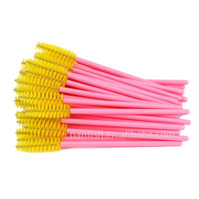 China Wholesale Unique Disposable Eyelash Brush Eyelash Brush Mascara Applicator Wand Sweep Eyelash Comb Brushes for sale