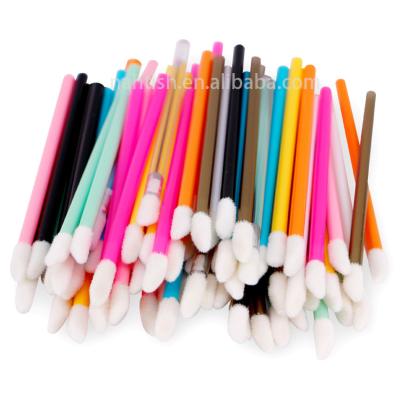 China Smudge Brush Makeup Unique Applicator Soft Disposable Lipstick Brush for sale