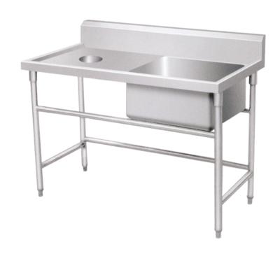 China Restaurant Commercial 304 Stainless Steel Sink Washbasin Sink For Kitchen Use for sale