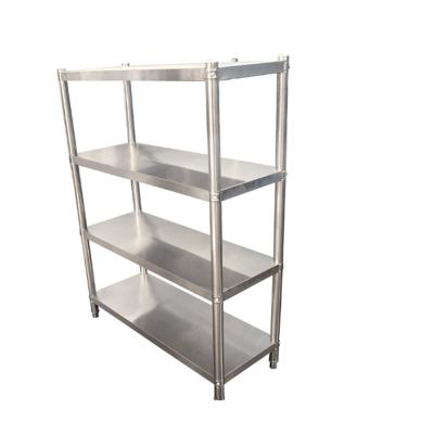 China Stainless Warehouse High Sales Commercial For Kitchen Storage Stainless Steel Kitchen Shelf for sale