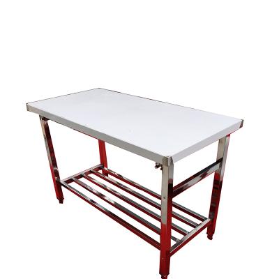 China High Speed ​​Steel Portable Folding Folding Table Restaurant Delivery Work Table for sale