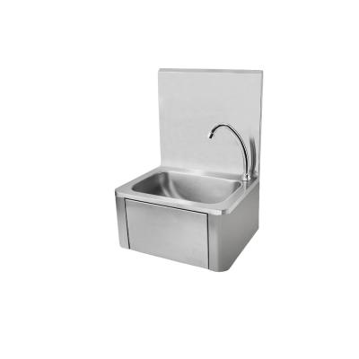 China With Faucet Guanbai Stainless Steel Portable Foot Operated Hand Wash Sink for sale