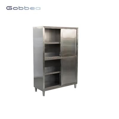 China Hot Sales Restaurant Stainless Steel Kitchen Storage Cabinet For Storage for sale