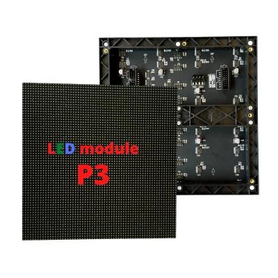 China Indoor SMD P3 192*192mm front access led display pantalla led painel De led indoor painel De led p3 à venda