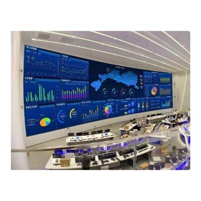 China P1.25 P1.56 P1.87 4K Maw Indoor 16:9 600mm*337.5mm Digital TV Indoor Led Screen For Monitor Room Command Center for sale