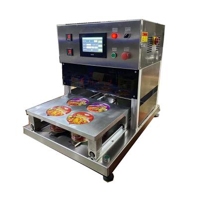 China food sealing machine for disposable food bowl for sale