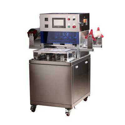 China Automatic Food Card Tray Price Of Can Sealing Machine for sale