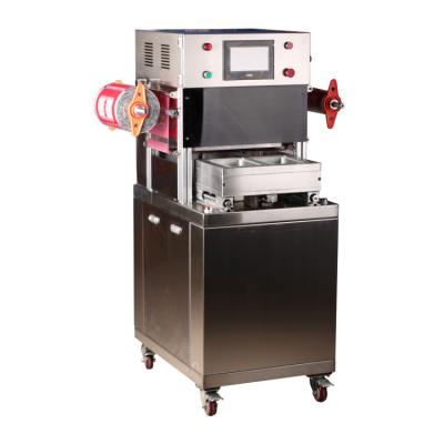 China Food Vertical One Two Vacuum Sealer Machine Is Used For Cooked Meat Meal for sale