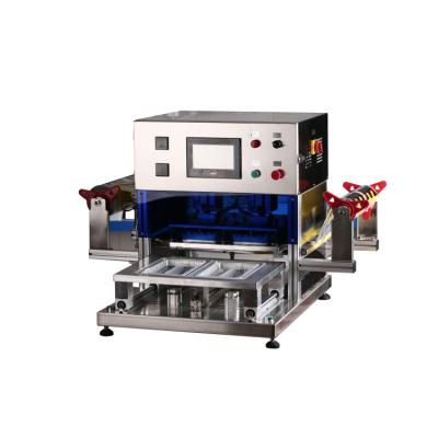 China Automatic Desktop Table Tray Sealer , Packaging Food Factory Direct Sales Stainless Steel Machine for sale