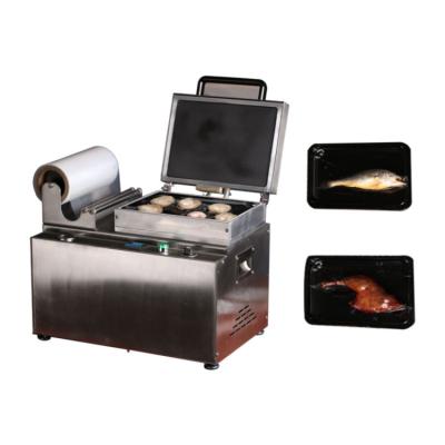 China Food Tray Sealer Vacuum Skin Packaging Machine for Fresh Meat and Seafood, Fresh Fruit for sale