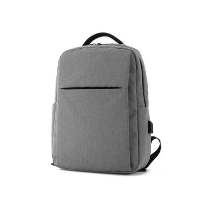 China With USB Drop Shipping Basic Business Backpack For Lightweight Laptop Polyester Travel USB Laptop Backpack for sale