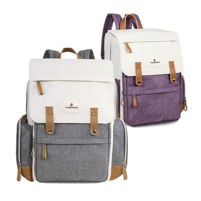 China Wholesale Popular Fashion USA Backpack Shipping 2 in 1 Multifunctional Travel Set Mom Bag for sale