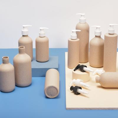 China Eco-friendly Recyclable Manufacturer Produces Customized Capacity Wash Bottle, Wheat Straw Bottle, Biodegradable Emulsion Bottle for sale