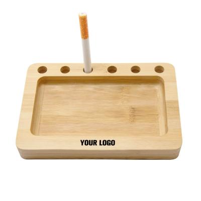 China For Tobacco Rolling Rolling Tray Three Angle Handmade Wooden Rolling Tray For Rolling Mill Tobacco Dish Grinder Tray Smoking Accessories for sale