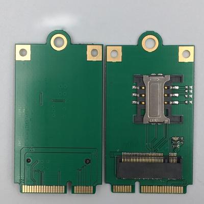 China M.2 to mPCIe NGFF M.2 to mPCIe with SIM Slot MiniPCIe / M.2 Card Adapters for sale