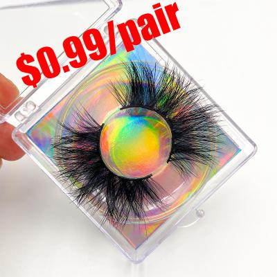 China Best Logo Eyelashes Packaging Box Wholesale custom made comfortable sale 25mm Mink Eyelashes Mink Lashes 3d 25mm with custom private label for sale