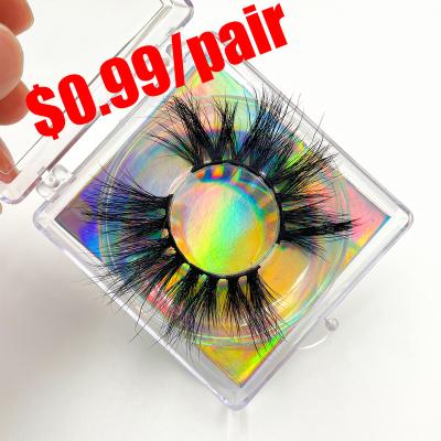 China New Arrival 6-25mm Comfortable Strip Full Lashes Wholesale Private Label 25mm Siberian Mink Eyelashes Lashes 3d Wholesale Seller for sale