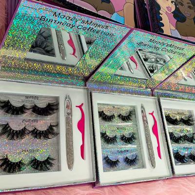 China Halloween Comfortable Eyelash Boxes Mink Eyelashes Wholesale Seller Natural Mink Eyelashes Lasheswholesale for sale