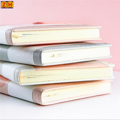 China Customized Custom Logo Printing High Quality Soft Colored Notebook for sale