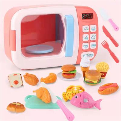 China Popular kitchen toys for kids girls cooking set vegetable accessories child pretend play toy for sale