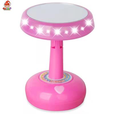 China Pretend role play household appliances table lamp education mini kids led lamp toy for girls boys for sale