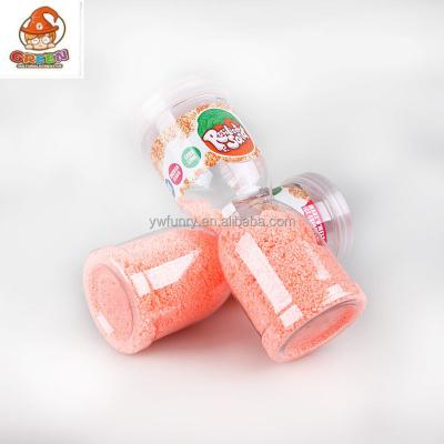 China New inflated bulk sand children's puzzle magic sand decompression colored mud toy for sale