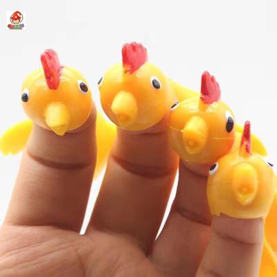 China 2022 New Catapult Launch Turkey Flying Finger Birds Sticky Stress Relief Toys For Kids And Adults for sale