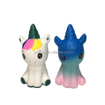 China New product hot-selling slow rebound toy Unicorn Star Pony Children's and students' decompression vent toy for sale