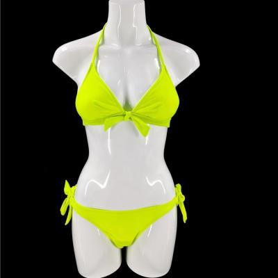 China SEAVO Women's Bikini Swimming Ins Candy Color Breathable Custom Sexy Swimwear Beachwear Brief for sale