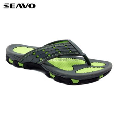 China Fashion SEAVO latest design anti-slip novelty slippers for men's outdoor slippers fail slippers for sale