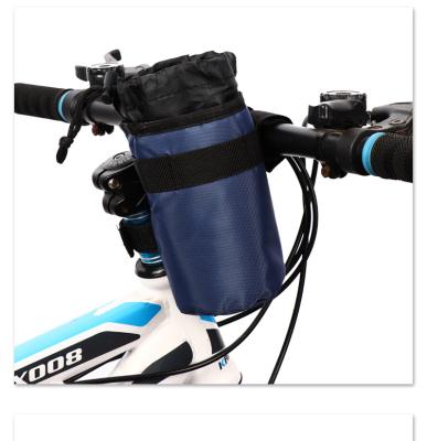 China Custom Waterproof Bicycle Head 750ml Bottle Bag Insulation Bag Bicycle Bag for sale