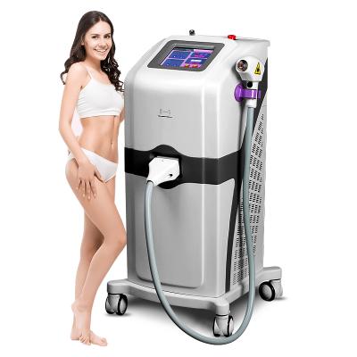 China New Hair Removal Fiber Laser Alexandrite 755 Alex Hair Removal Machine For All Color Hair Removal for sale