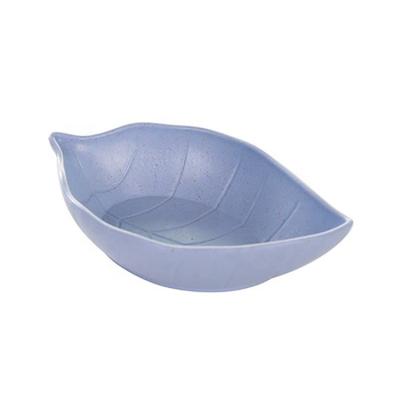 China Small Wheat Straw Bowl Vinegar Seasoning Solid Soy Dish Heart Shape Leaf Amazon Dish Kitchen Supplies Viable Salt Snack Sauce for sale