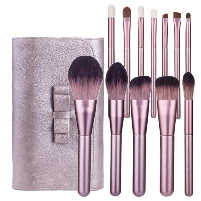 China 2022 Amazon Success Beauty Salon Long Lasting Travel 12-Pieces Kit Face Eyebrow Lip Cosmetic Brush Makeup Brush for sale