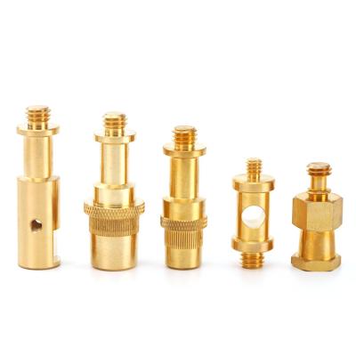 China Aluminum Custom Machining CNC Turning Copper Brass Products Turned Parts With Drilling for sale