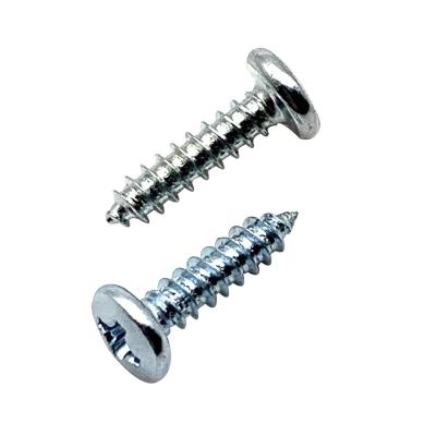 China M1 M2 M3 M4 M5 Phillips Drive Pan Head Self Tapping Pan Galvanized Nickel Plated Carbon Steel Tapping Screw For Metal for sale