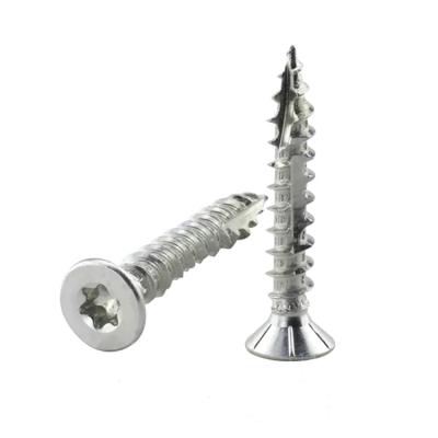 China Pan Stainless Steel 304 Flat Head 316 Torx Drive Countersunk Self Tapping Decking Screws Wood Screw for sale