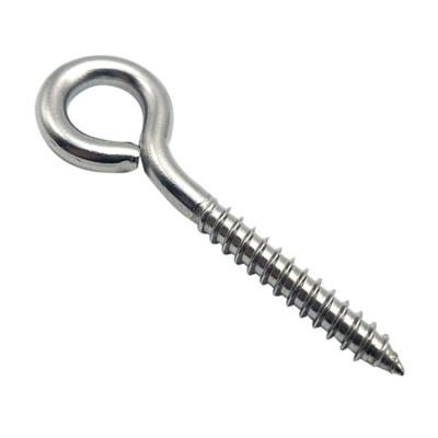 China Pan Self Tapping Screw With Rings Hook Open Welding Screw Welding Hook Welded Stainless Steel Collar Eyes Kit Sheep Eye Screw Knuckle for sale