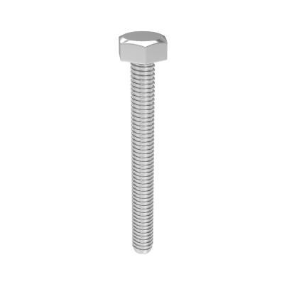 China Stainless Steel Din933 Grade 4.8 / 8.8 / 10.9 / 12.9 Ect Fully Thread Hex Bolt Carbon Steel Hex Head Bolt for sale