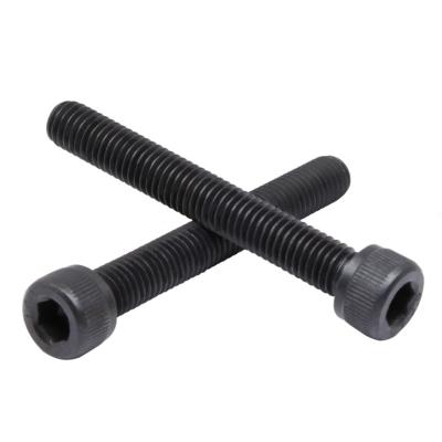 China Black Oxide Carbon Steel Grade 10.9 Stainless Steel Standard Customized No 12.9 Hexagon Socket Head Cap Screws for sale