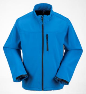 China Breathable Outdoor Woodland Jacket Mens Blue Reflective Softshell Jacket Chaqueta Jacket for sale