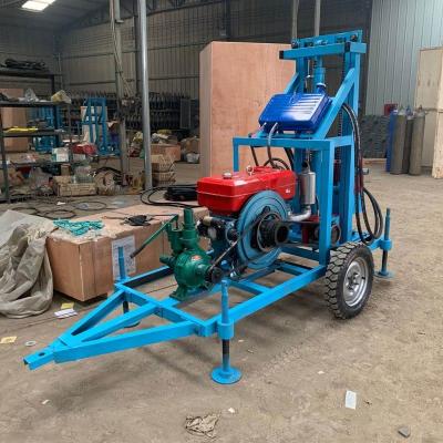 China 200m Water Wells Rock Drill Rig 50m 100m 150m Small Used Drilling Rigs For Sale In Nigeria for sale