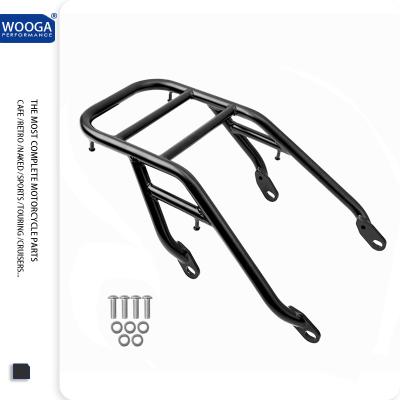 China Carbon Steel For HONDA CMX REBEL 250 300 500 2017-2021 Rear Carrier Luggage Rack Cargo Supplier Passenger Grabs Motorcycle Accessories for sale