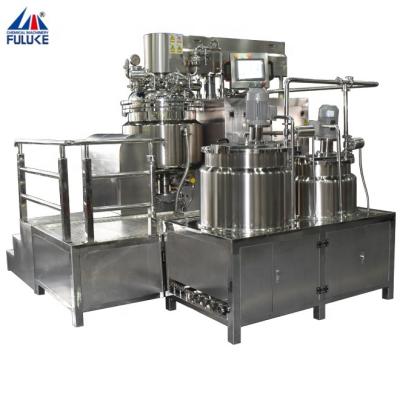 China 50L Vacuum Mixer Emulsifier Industrial Mixer Emulsifying Viscous Liquid Ultrasonic Emulsifier for sale