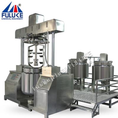 China High quality viscous liquid vacuum homogenizer/bar soap emulsifying and mixing machine making machine for sale