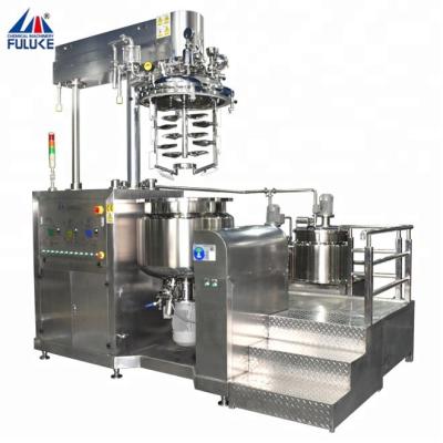 China Vacuum Cream Ointment Factory Cosmetic Cream Mixing Emulsifying Machine for sale