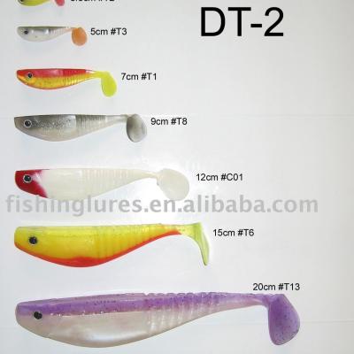 China DT-2-XINHE Shad DT-2 Style Soft Fishing Lure for sale