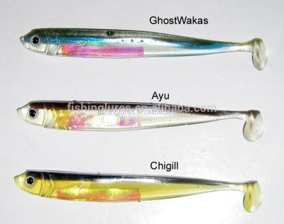 China HOT BASF Style Soft Plastic Lure Fish Fishing Lure With 3D Eyes for sale